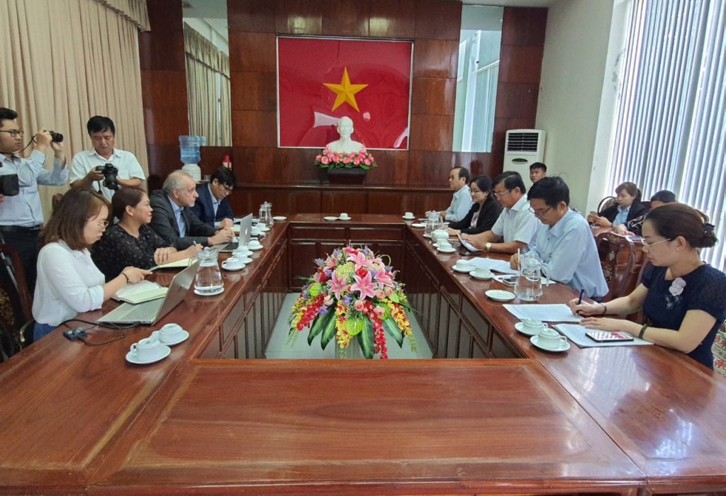 IUC Asia and UN-Habitat visit pilot cities in Vietnam