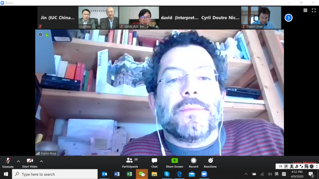 罗马市代表发言