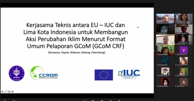 Indonesia: IUC Asia and Makassar Virtual Meeting on Progress of Required Data Collection