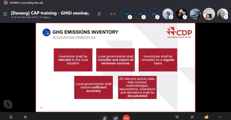 Vietnam: Da Nang City Strengthens Capacity to Develop Greenhouse Gases Inventory under IUC Asia Project